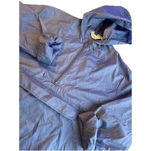 Vintage 70s‎ FIELD AND STREAM Anorak Windbreaker Navy Men's LARGE